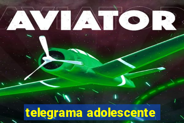 telegrama adolescente